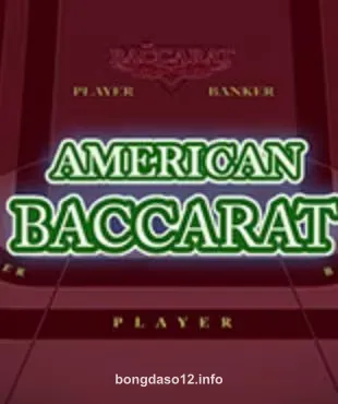 American Baccarat tại bongdaso